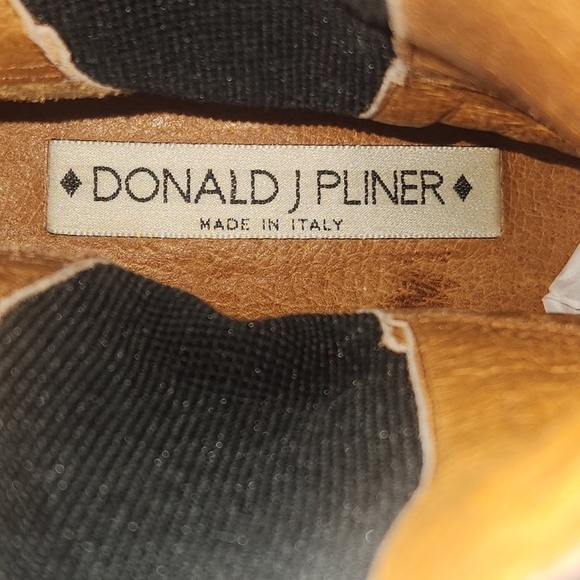 Donald J Pilner Vintage Western Couture Leather Black Brown Boots SZ 7 - Picture 15 of 16